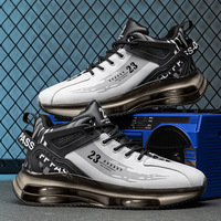 Chaussures de Basketball Homme OEM Designer avec Amorti d'Air, Rehaussement de Hauteur, Antidérapantes et Absorption des Chocs – Baskets de Course Automnales pour Étudiants