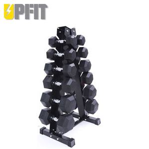 ציוד כושר מסחרי מקצועי סיטונאי ציוד כושר 6 זוגות מצלצל אנכי מתכת אימון פלדה ספסלים - Product Image 5