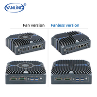 Mini PC IA OEM/ODM 14e génération, ultra-silencieux, triple DDR5, triple emplacement M.2, LAN 2.5G, PC industriel pour applications IoT industrielles