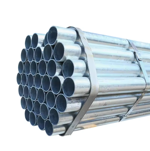 أنابيب من الصلب المجلفن ASTM A53 متوفرة لآلات لحام بخاصية التردد العالي أنابيب نفط مجلفنة أنبوب لحام أنبوب بدفيئة - Product Image 2