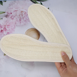 Natural Loofah Sponge <b>Insoles</b> Breathable Deodorizing For Sports Summer Winter Spring Autumn Size 35 36 37 38 39 40 41 42 - Product Image 1