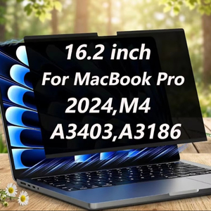 Magnetic <b>Privacy</b> <b>Screen</b> <b>Protector</b> For MacBook Pro 16.2inch 2024 M4 A3403 A3186 Removable Laptop <b>Privacy</b> Scree - Product Image 1