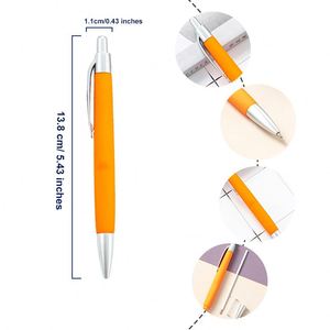 Stylo publicitaire personnalisé avec logo imprimé, stylo à bille à encre noire à bas prix avec votre marque - Product Image 3