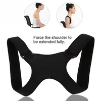 Ceinture de soutien dorsale réglable en néoprène pour la prévention de la cyphose chez l'adulte – Correcteur de posture