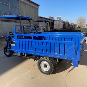 Triciclo de Carga con Motor Refrigerado por Aire y Combustible, con Capacidad de Descarga Automática para Cargas Pesadas, Superventas - Product Image 3