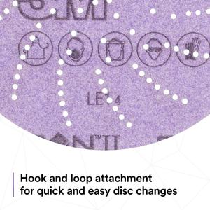 3M Hookit II 775L 6 Zoll 150 mm Keramik PSG Film Schleifscheibe 120+/150+/180+/220+ - Product Image 4