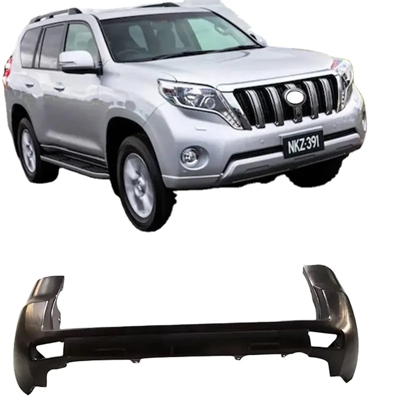 car accessories high quality OEM rear bumper cover for TOYOTA PRADO 2014