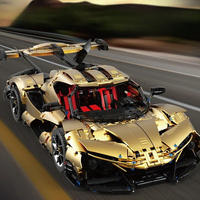 TGL T5012C MOC, Modelo de Coche Deportivo, Bloques de Construcción para Armar, Rompecabezas, Juguetes de Exhibición para Niños y Adultos, Regalo, 3668 Piezas