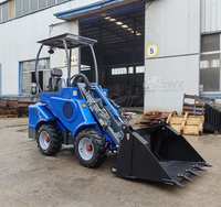 Chargeuse sur pneus articulée compacte HAIJU DY620, 800 kg, EURO5 EPA4 CE 4x4 hydraulique, pour travaux agricoles, aménagement paysager et petites constructions