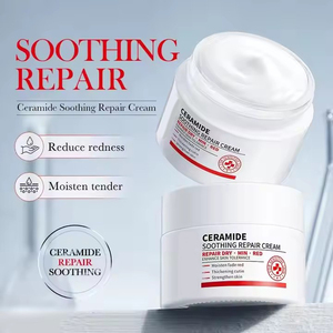 Crème Apaisante au Céramide OEM ODM : Améliore l'État Cutané Inconfortable, Équilibre le Teint Sensible, Soin Quotidien Doux pour le Visage - Product Image 1