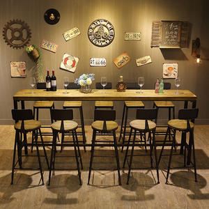 निर्माता औद्योगिक देहाती उच्च मल वापस चमड़े के कपड़े मानसिक बार खाने की कुर्सियों - Product Image 2