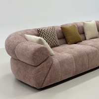 Ensemble de canapés en tissu moderne |   Canapé de salon luxueux rembourré pour appartement, mobilier d'hôtel