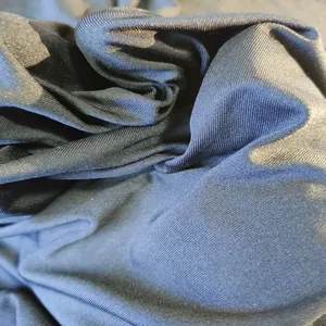 स्टॉक कपड़ा बुनाई सुपर नरम 4 रास्ता खिंचाव पाली स्पैन्डेक्स कपड़े