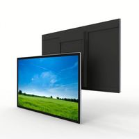 Écran tactile numérique LCD mural carré Android de 21,5 pouces pour affichage publicitaire, menu de restaurant et vidéo en centre commercial