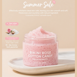 ครีมสครับผิวกายบริเวณบิกินี่ ช่วยผลัดเซลล์ผิว ลดการเกิดขนคุด ป้องกันการระคายเคืองจากมีดโกน รอยแดง คัน และผื่นแดง - Product Image 2