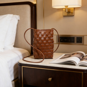 Bolso Moderno de Verano para Teléfono Móvil, Tejido, de Cuero PU, Minimalista, para Viajes, Paseos al Aire Libre - Product Image 5