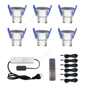 <span class=keywords><strong>Kit</strong></span> de lampes Led vers le bas 6x3W 12V, <span class=keywords><strong>Ip65</strong></span>, avec télécommande RF - Product Image 2