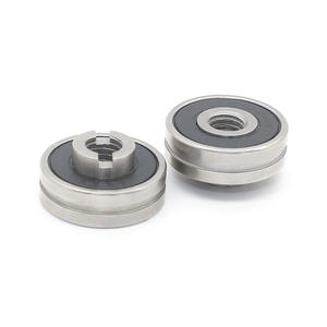 Rodamientos Especiales No Estándar Suministrados por el Fabricante 626RS M6*19*6mm Anillo Exterior Ranurado Anillo Interior Convexo Simple Anillo Interior Roscado - Product Image 2