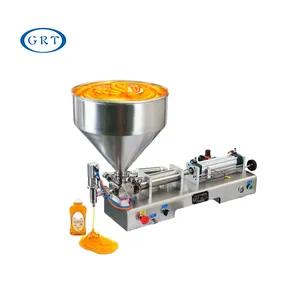 GRT Small Business Cream Cosmetic Cheese Oil Milk 5-50ml Manual Filling Machine