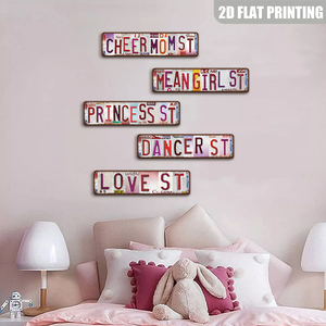 Letrero Metálico Estilo Matrícula Vintage de <span class=keywords><strong>Mean</strong></span> <span class=keywords><strong>Girls</strong></span>, Frase de la Película, Decoración de Pared - Product Image 4