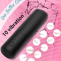 Leistungsstarker Diskreter Lippenstift-Vibrator Brustwarzen-Klitoris-G-Punkt-Stimulator Reiseportabler Leiser Mini-Bullet Erwachsenen-Sexspielzeug für Frauen