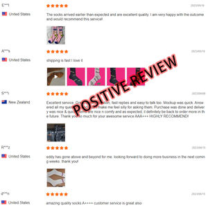 Échantillon Gratuit Chaussettes de Sport Unisexe Athlétiques Personnalisées à Séchage Rapide de Haute Qualité Tricotées avec Imprimé Intégral Rouge et Vert Logo pour Diabétiques - Product Image 6