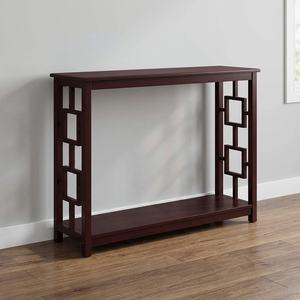 Luxury Handcrafted Solid Wood <b>Narrow</b> <b>Console</b> <b>Table</b> with Antique Finish for Living Room Bedroom and Modern Apartment Home Decor - Product Image 6