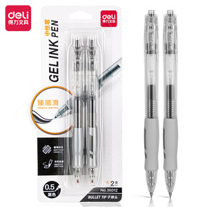 Deli 36012 Druckgel-Stift Carbon Signature 2 Stück 0,5 Hochwertig Erstklassige Qualität - Product Image 5