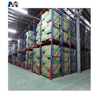 Mracking Entrepôt de pneus automobiles personnalisé Drive-In Rack 1000kg/2000kg/3000kg/5000kg/couche pour voiture Pneus saisonniers