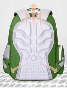 2025 vente en gros vente chaude étudiant sacs haut de gamme étudiant sac à dos pour les grades 1-6 à la mode multi-poches sacs d'école pour les enfants - Product Image 4