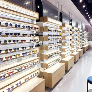 Custom Optical Shop Fit Out Modern Nordic Eyewear Store Design Modular Retail Fixtures Optical <b>Display</b> <b>Cabinets</b> Turnkey Interior - Product Image 1