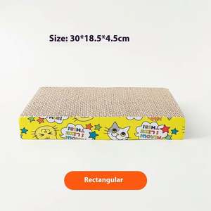 Entrega Direta do Fabricante de Gato de Alta Qualidade Jogando <span class=keywords><strong>Scratcher</strong></span> Seguro e Ambientalmente Amigável Gato Coçando Papelão - Product Image 5