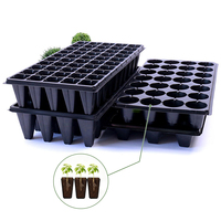 Kit de démarrage de semis avec plateau de propagation réutilisable en PET rectangulaire pour la plantation et le jardinage