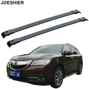 JOESHIER Barre transversale de toit de voiture en alliage d'aluminium noir, porte-bagages pour Acura MDX 2007-2014 4x4, capacité de 75 kg - Product Image 3