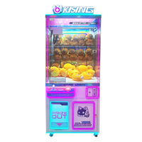 Machine à griffes d'arcade Kising pour enfants, attrape-jouets, machine à griffes personnalisable pour peluches et poupées