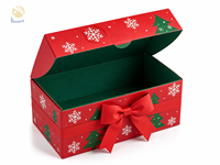 Boîte cadeau de luxe en stock, emballage en gros pour Noël, mariage, anniversaire, cadeaux de vacances