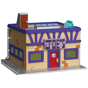Blocchi da Costruzione Fai-da-Te Street View, Modello Modulare della Taverna dei Simpson, Ispirato agli Anime, Scala 1:8, Giocattolo in Plastica, Regalo per Bambini - Product Image 1