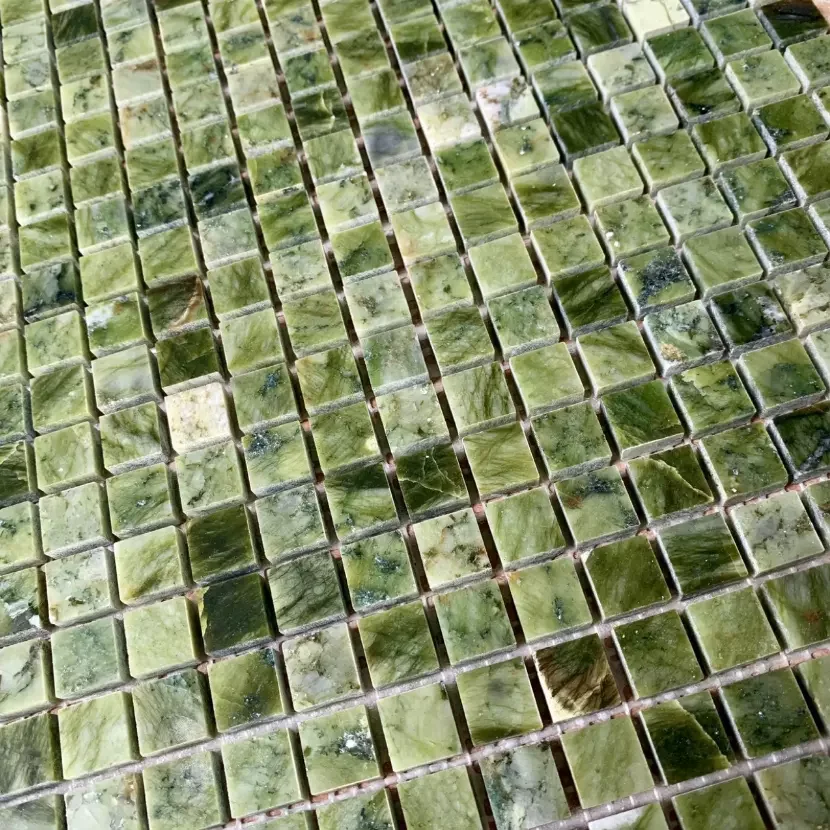 suelo de mosaico de mármol