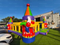 Nouveau château gonflable à thème moulin à vent pour enfants Leap Kids, en PVC, pour usage commercial et installation facile