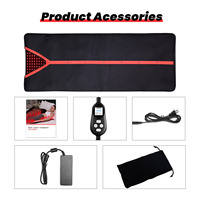 Ideatherapy TLB2000-K, certifié UL, imperméable, thérapie par lumière rouge pour tout le corps, tapis de thérapie par lumière rouge, sac de couchage à lumière rouge