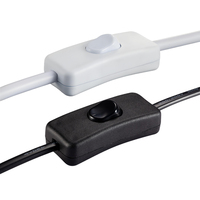 Interrupteur à bascule T55 approuvé par SAA 250V 2A IP30, interrupteur de cordon d'alimentation standard australien pour lampes d'appareils ménagers