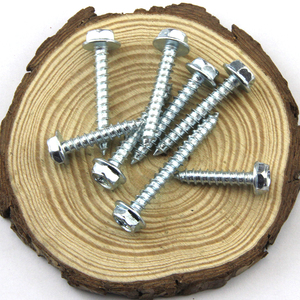 <b>Galvanized</b> Hex Flange Self Drilling <b>Screw</b> Phillips Head Wood <b>Screw</b> M4 M5 M6 - Product Image 4