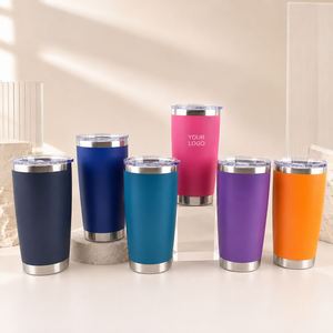 En stock – Gobelet isotherme en acier inoxydable 20 oz à double paroi, tasse de voyage, personnalisable avec logo, vente en gros, articles promotionnels pour boissons - Product Image 3