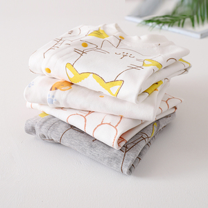 Pyjamas pour bébé fille en coton 100% sur mesure, Combinaison pour bébé imprimée super douce, Vêtements décontractés pour enfants - Product Image 5