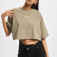 T-shirt Croptop personnalisé haut court pour femmes T-shirt pour femmes hauts courts à la mode pour les femmes T-shirt court surdimensionné