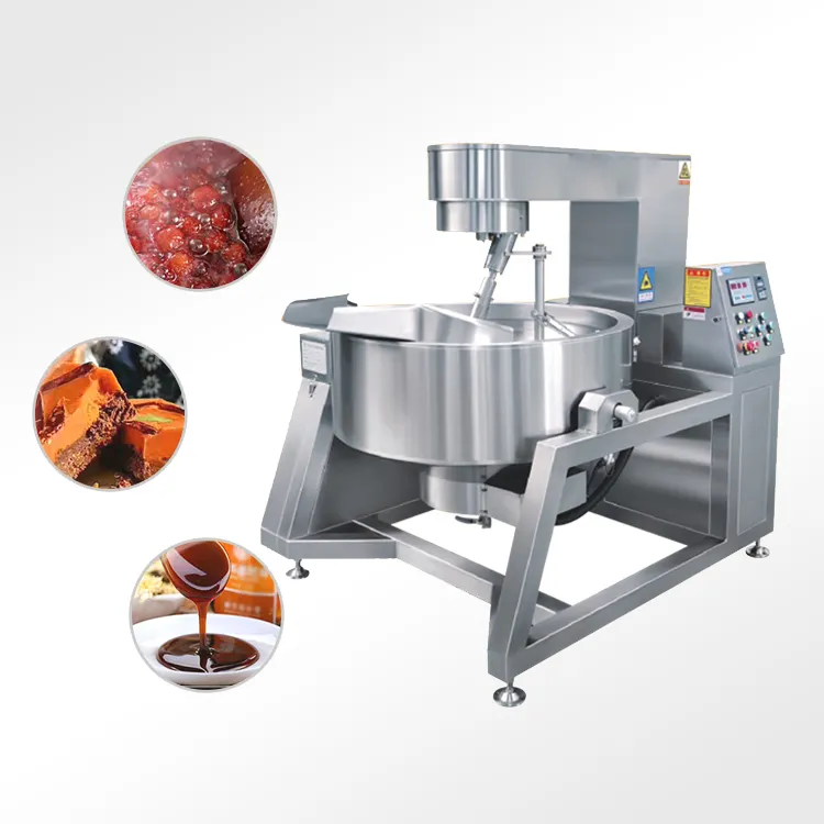 Machine de fabrication de savon de haute qualité certifiée TCA CE avec bouilloire chemisée bouilloire inclinable industrielle bouilloire chemisée