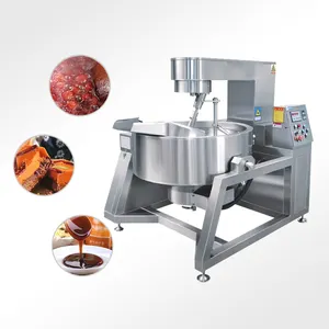 TCA CE certified high quality soap making machine with jacketed kettle industrial tilting kettle jacketed kettle
