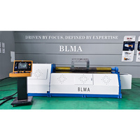 Machine à rouler les plaques automatique BLMA W12-8x3200 - Prix d'usine - Composants principaux du moteur et de l'engrenage pour le pliage de l'aluminium/de l'acier inoxydable