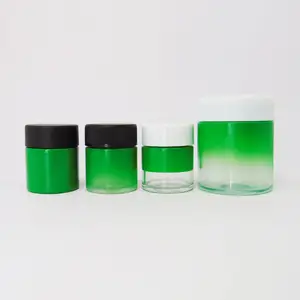 Frosted Glass Bao Bì Jar Set 15G 35G 45G Mỹ Phẩm Jar Cho Chăm Sóc Da Kem Red Jar Set Cho Kem