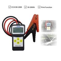 Herramientas de batería automotriz para coche de diagnóstico de 12V, Micro 200 para coches, Analizador de batería, probador de batería, probador de batería de